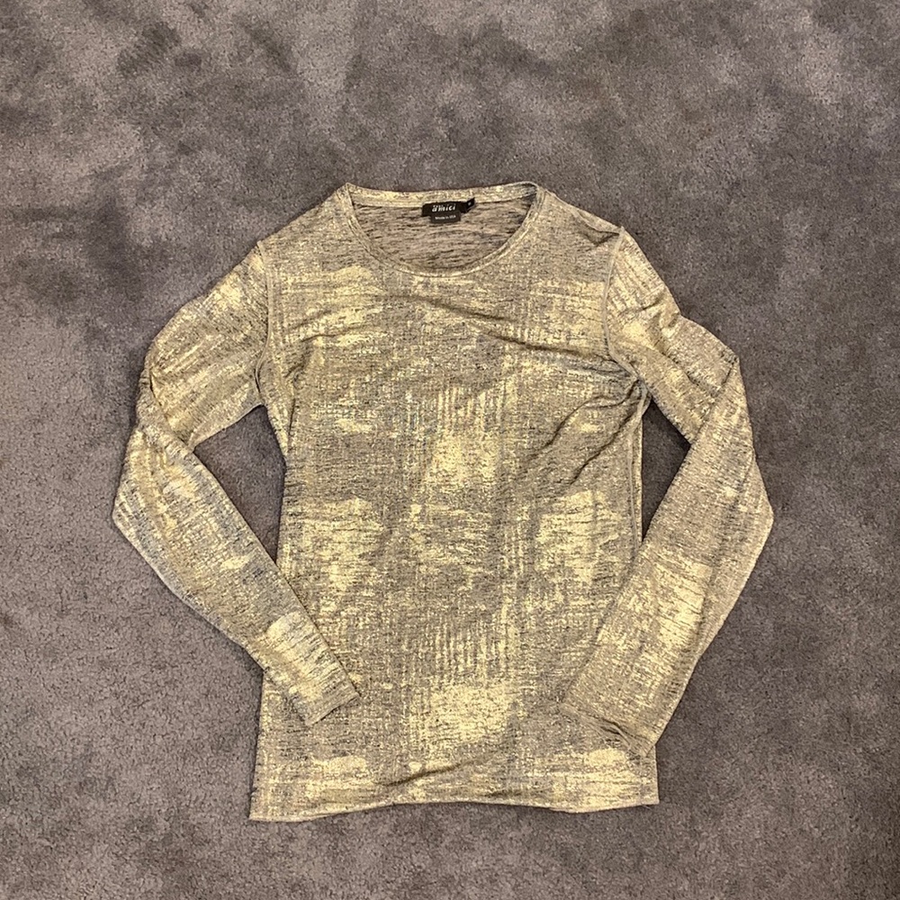 Pure Amici Shiny Gold Shirt